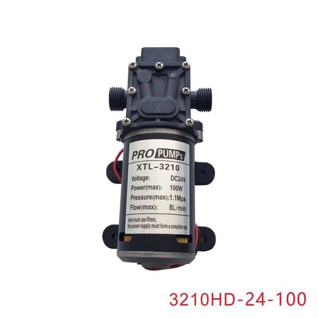 100w Dc 12v 24v 48v 60v Car Wash Agricultural Self Priming Suction Micro Electric Diaphragm Pump Mini Backflow Water Pump Spray