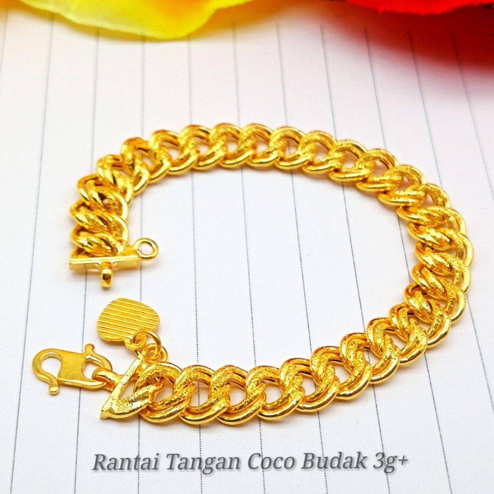 Rantai Tangan Coco Budak Bajet Murah Lazada