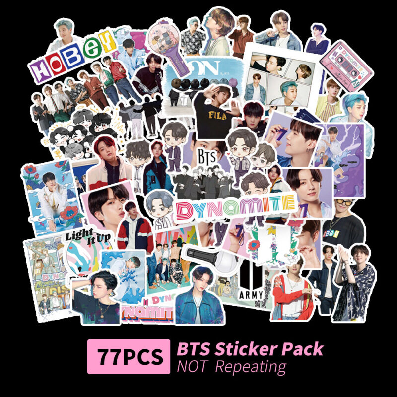 Mua Nhãn Dán Tự Làm BTS KPOP DYNOMITE, Cho Điện Thoại Di Động, Trang Trí Nhật Ký, Sổ Tay, Bé Trai, Bangtan