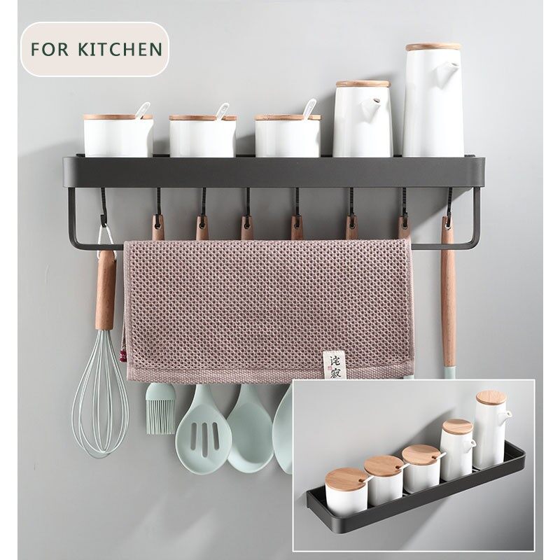 HKStorage Giá Phòng Tắm/Giá Đựng/Kệ Đựng Đồ Nhà Bếp, Phòng Tắm ShelfKitchen Kệ Kệ Treo Tường/Kệ Thủng Miễn Phí Kệ Thoát Nước