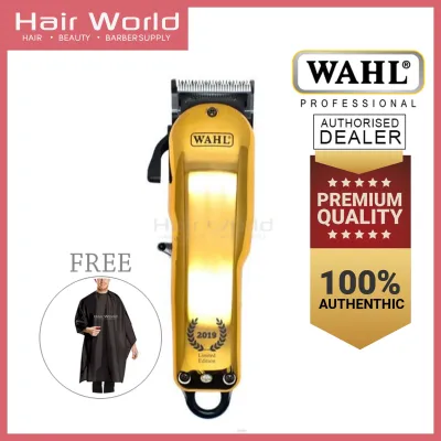 Wahl - Super Taper Cordless Clipper, Limited edition Gold Chrome Lid