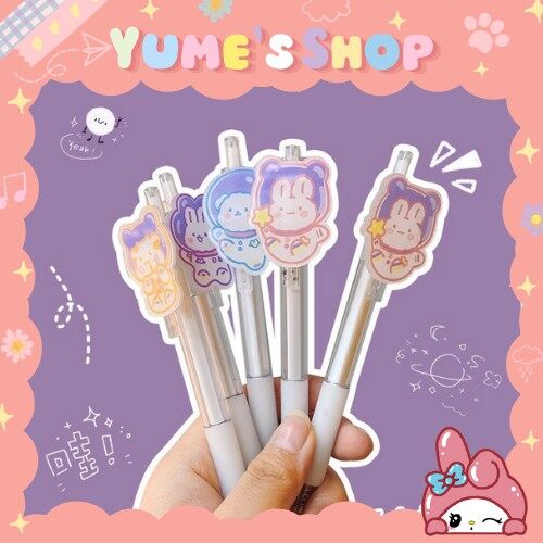 [HCM]Bút Bi Mực Đen Hình Gấu Dễ Thương