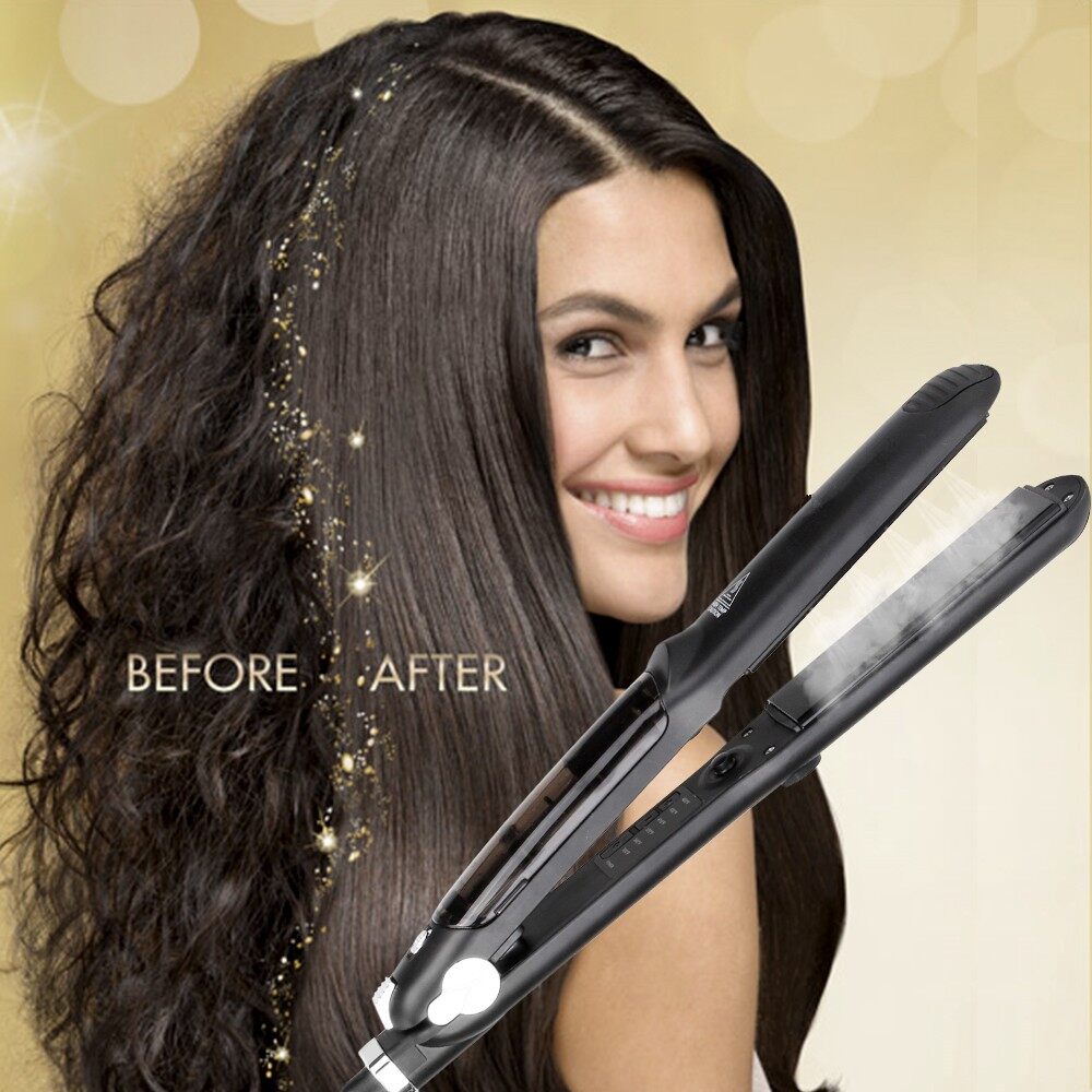 revlon heated straightening brush