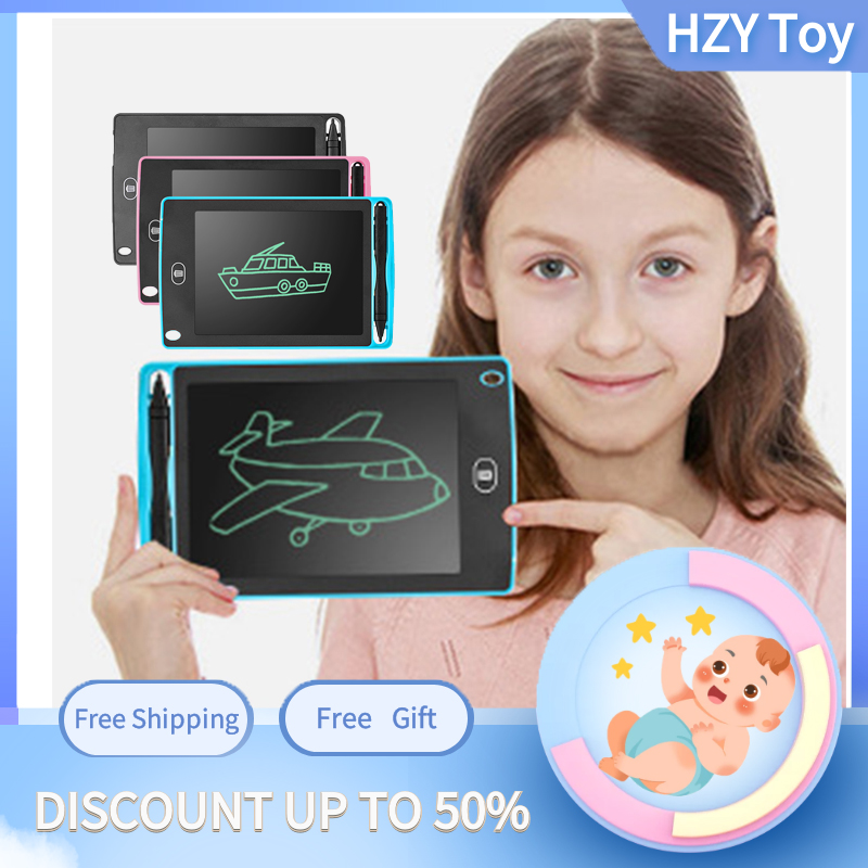 Bảng Viết Tay LCD 6.5 Inch, Trẻ Em Vẽ Tấm Quà Tặng Máy Tính Bảng Điện Graffiti