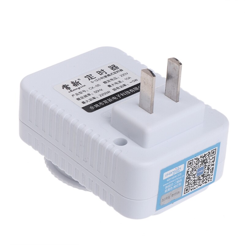 Công Tắc Phích Cắm Cơ Treo Tường 12 Giờ AC 220V Ổ CẮM HẸN GIỜ, Điều Khiển Thiết Bị Gia Dụng