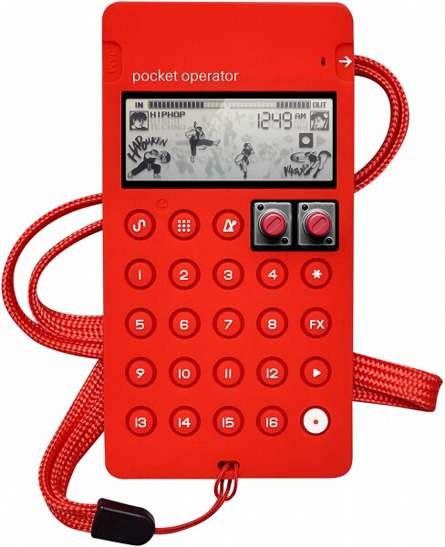 Teenage Engineering CA-X Pro Silicone Protective Case for Pocket Operator PO-133 Street Fighter (Red) CA-X Silicone Pro Case - Red Malaysia