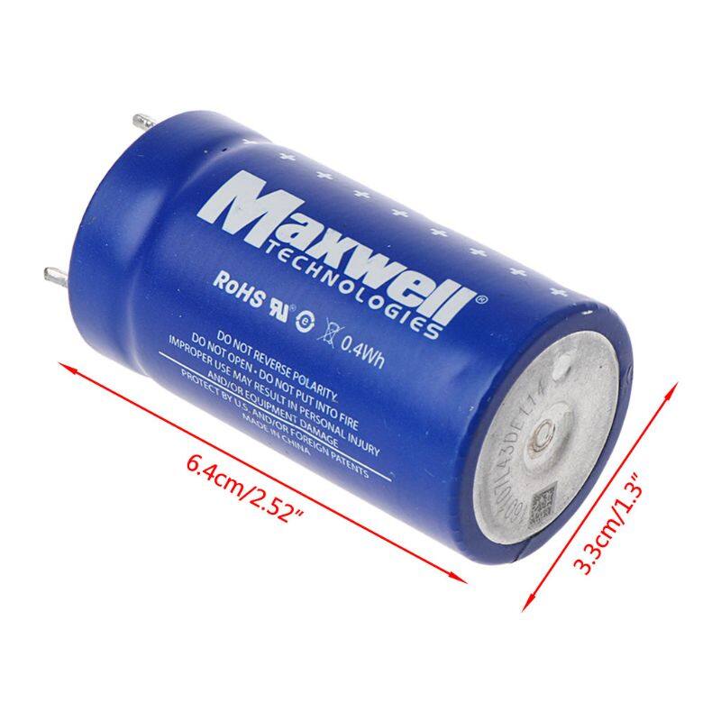 【lowest price】DC 2.7V 350F Super Capacitor Farad Capacitors Volume 35x60mm Electrical Components