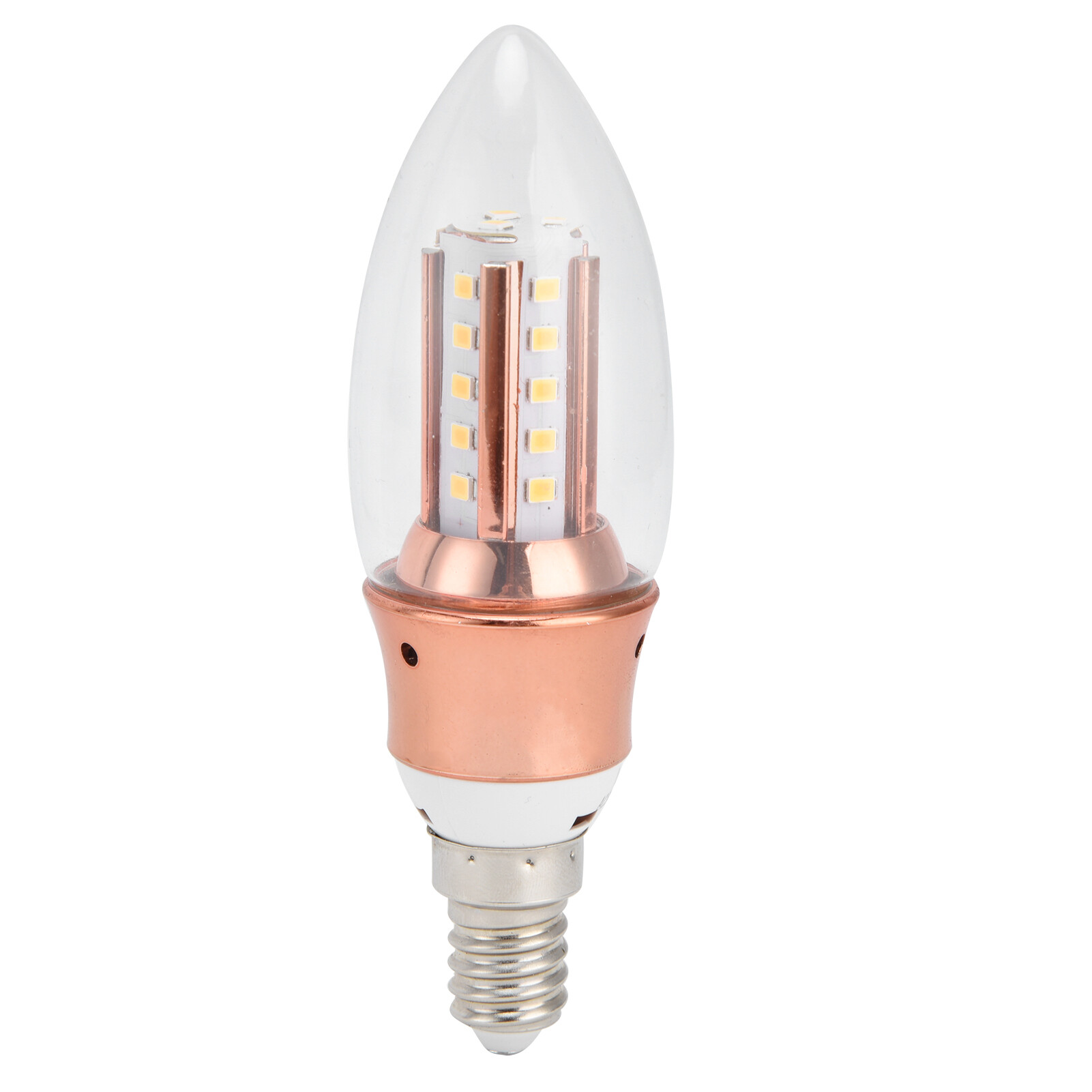 Bóng đèn E14 Đèn chùm pha lê Bóng đèn nến LED 9W cho phòng khách gia đình Ánh sáng ấm áp 220V