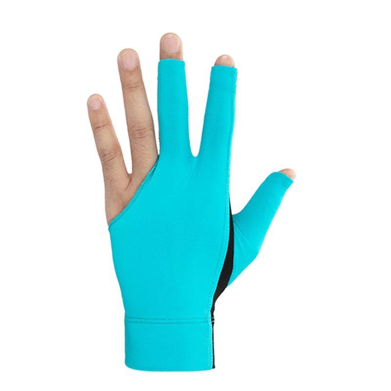 1pc Billiards Three Finger Gloves Lycra Anti Skid Snooker Glove Pool Left Hand High Elasticity