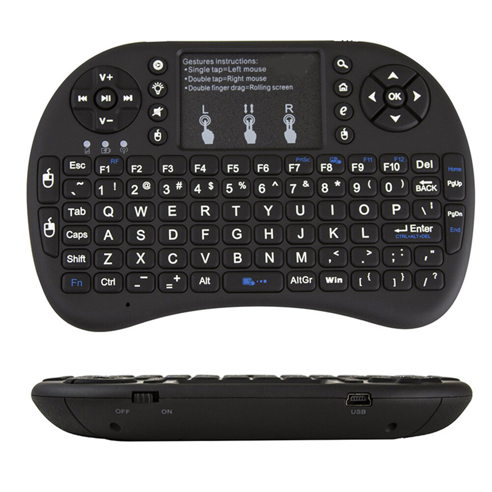 Portable Mini 2.4G Wireless Bluetooth Keyboard with Touch Pad for PC Laptop