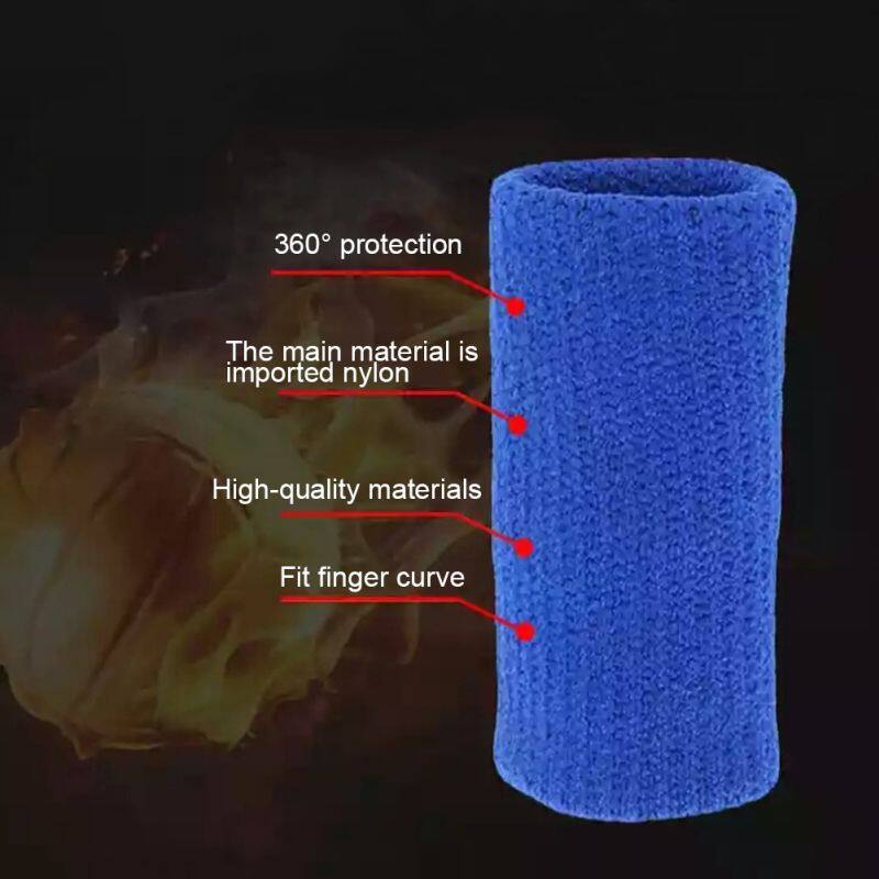 Bao Bảo Vệ Ngón Tay 10 Cái/bộ Bao Bảo Vệ Đầu Ngón Tay Có Thể Giặt Được Bao Bảo Vệ Hỗ Trợ Thể Thao Cho Bóng Chuyền Cầu Lông Bóng Rổ
