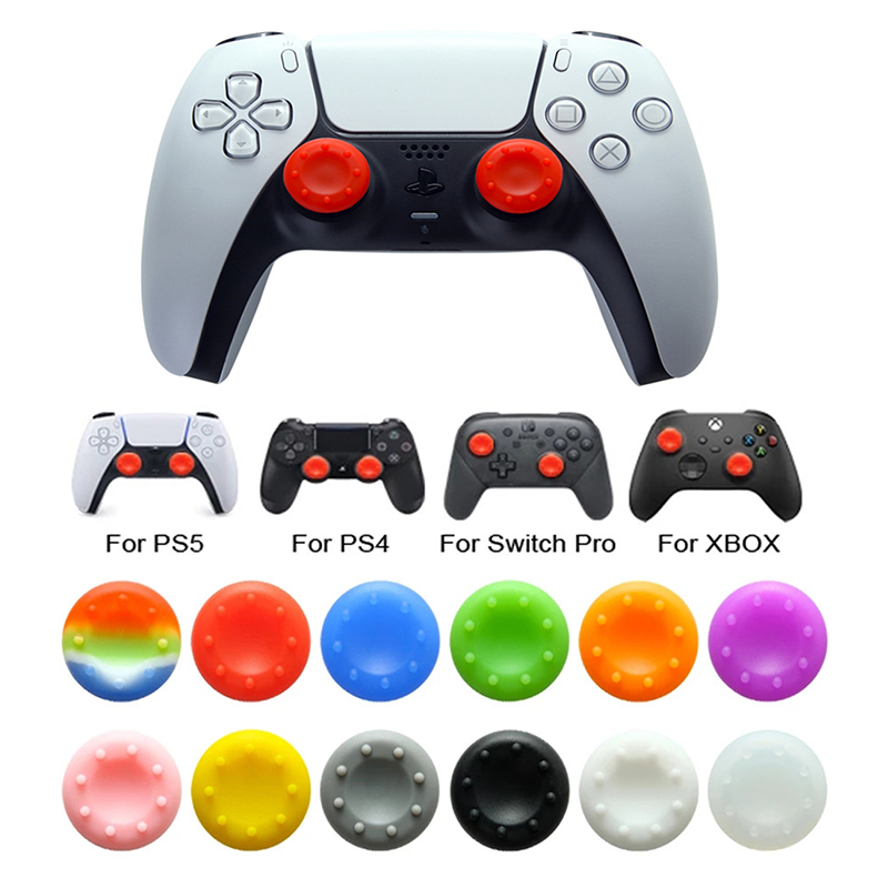 Oafa 10Pcs ยาง Cap Analog Controller ฝาครอบซิลิโคน Thumb Stick Grip ...