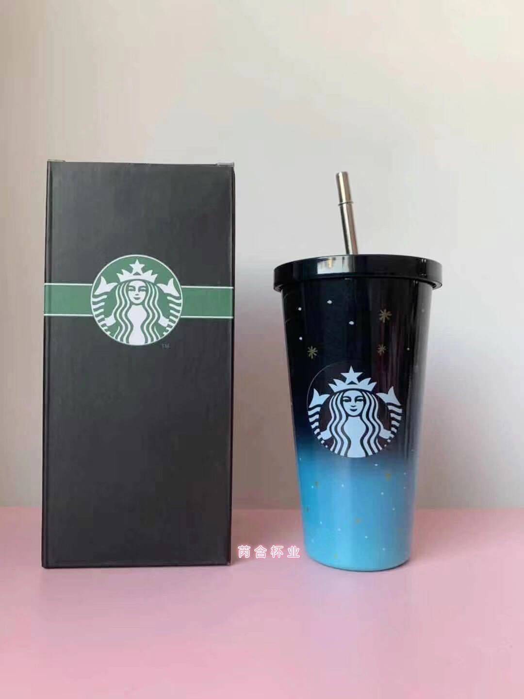 Quà Tặng Miễn Phí 5 Chiếc Cốc Hút Chân Không Starbuck 2020, Cốc Thép Không Gỉ 304 Bình Giữ Nhiệt Chân Không Bình Giữ Nhiệt 500ML Quà Tặng Sinh Nhật Cho Bé Gái
