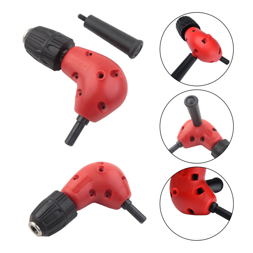 90 degree angle drill chuck bending extension right angle drill accessory high quality angle chuck drill bit adapter