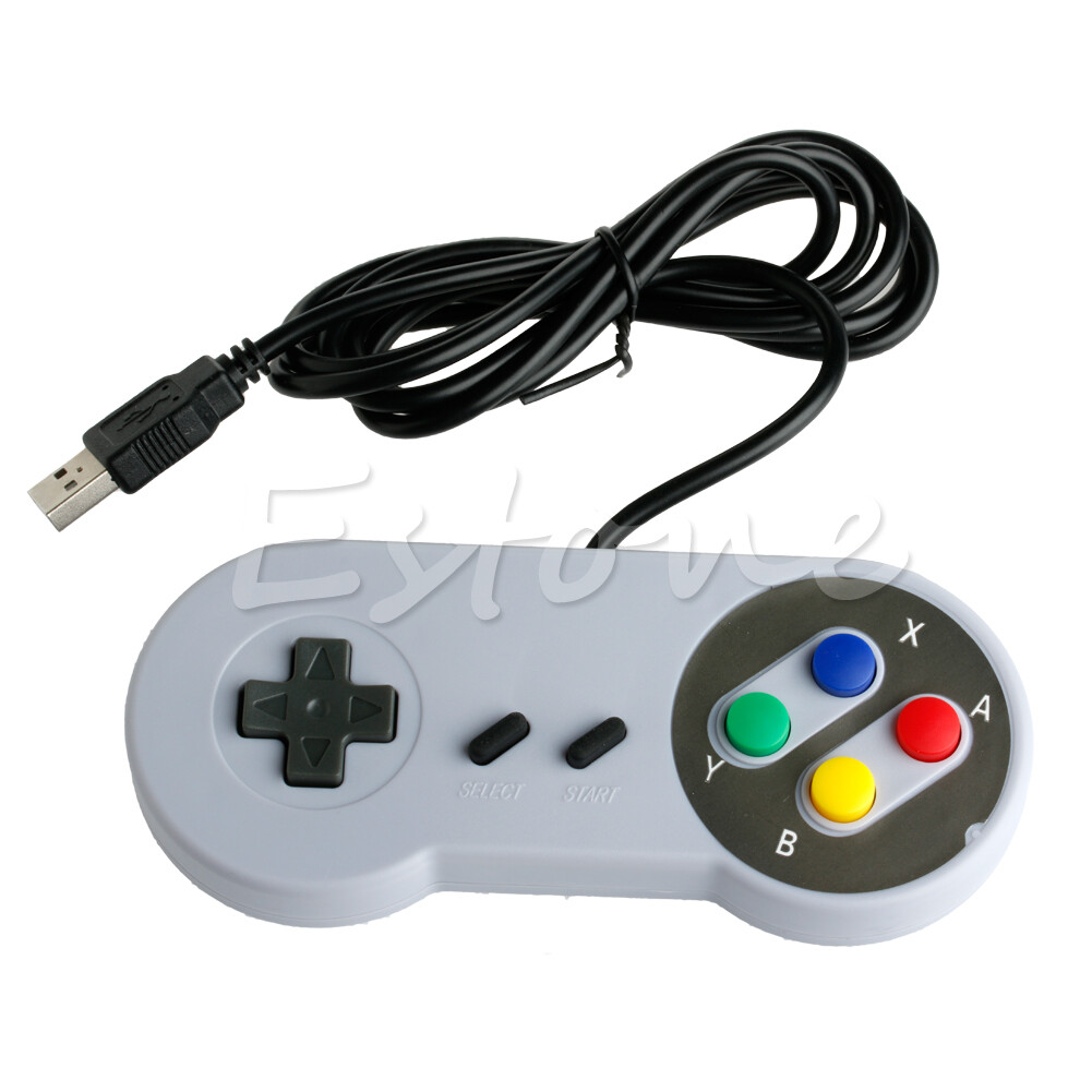 USB PC Super Classic Controller Joypad Gamestick for Famicom SF SNES PC for Windows for Mac System