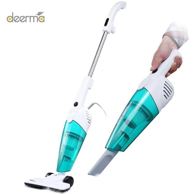 Deerma DX118C Upright Vacuum Cleaner Mini 2-in-1 Pushrod Handheld Cleaner with 16000Pa Super Suction - Green Singapore