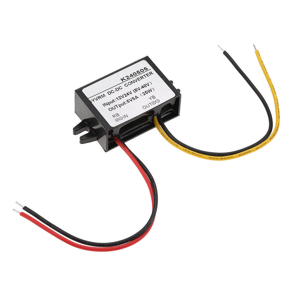 【Time-limited Promotions】12V/24V to 5V 5A DC-DC Buck Converter Step Step-Down Converter Down Power Supply Module