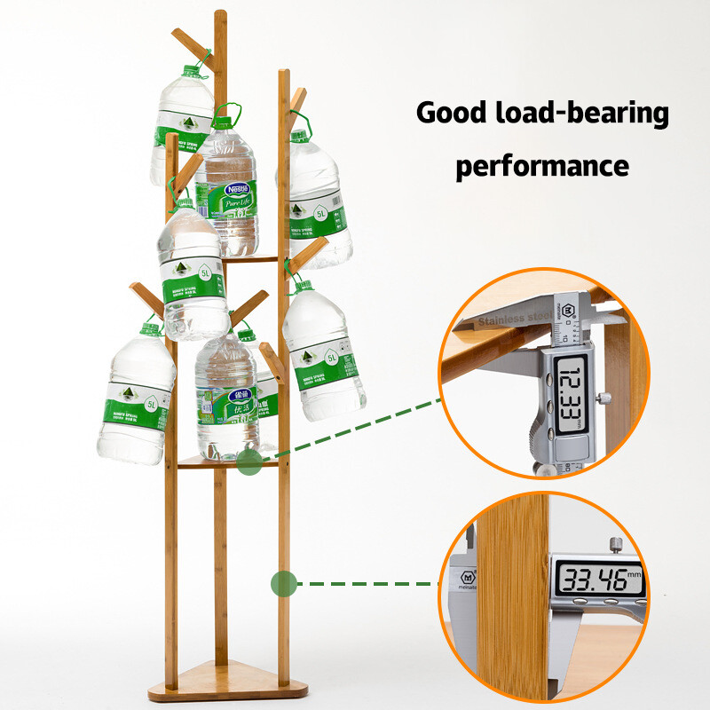 Simple coat rack non-solid wood bedroom hanger simple modern clothes rack floor rack storage rack