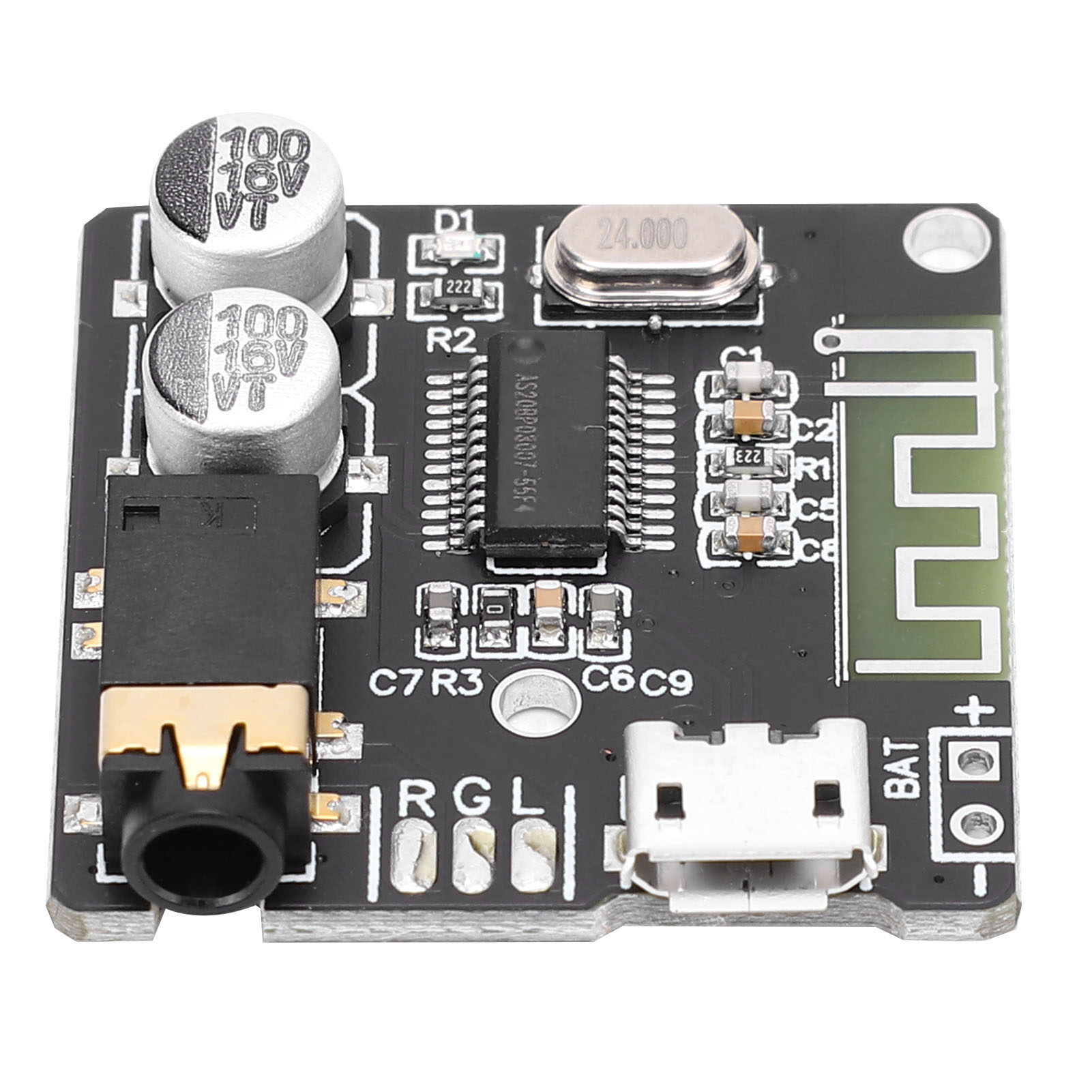 Decoder Board Bluetooth 5.0 Receiver Dual‑Channel Speaker Audio Amplifier Refit Module