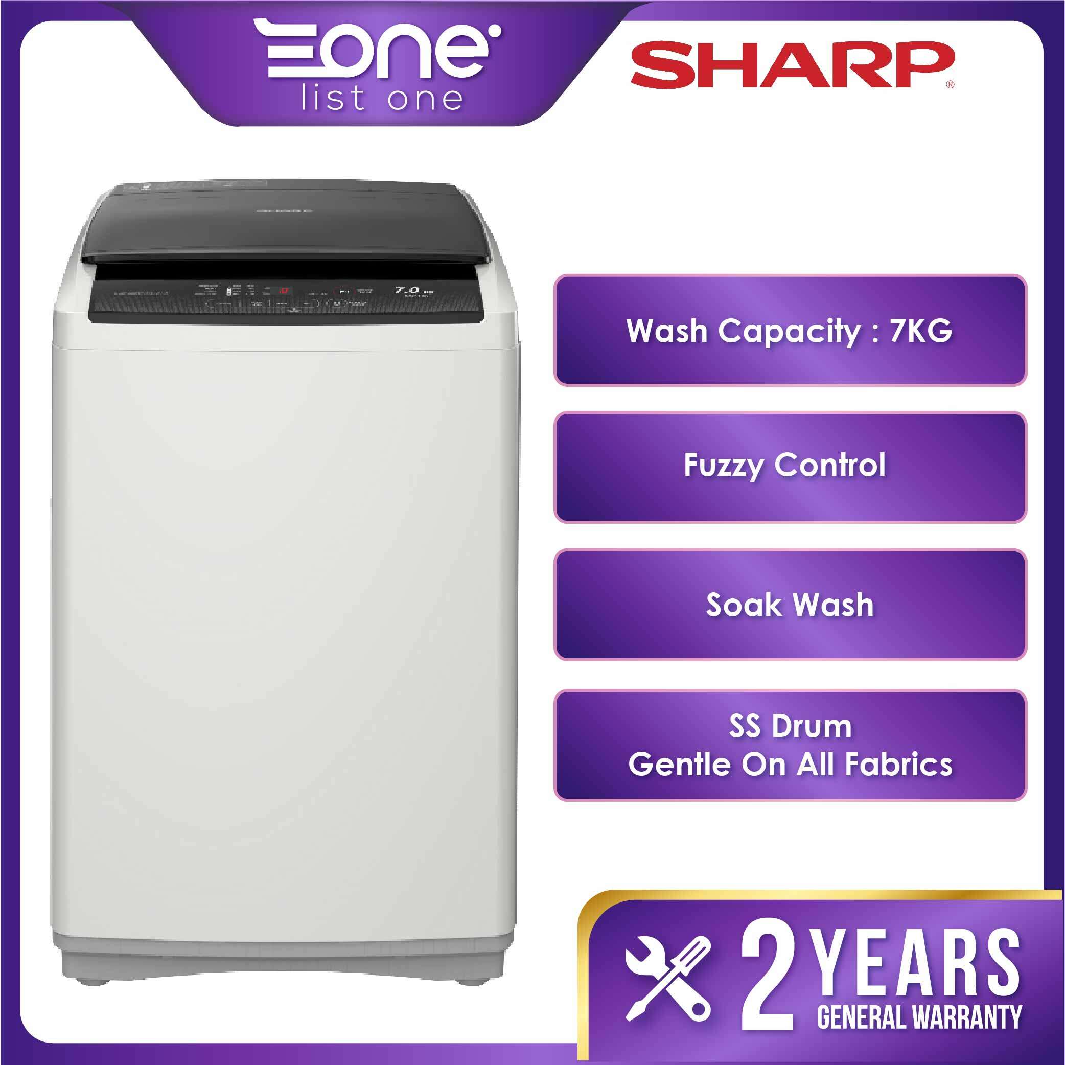 sharp washer es718x