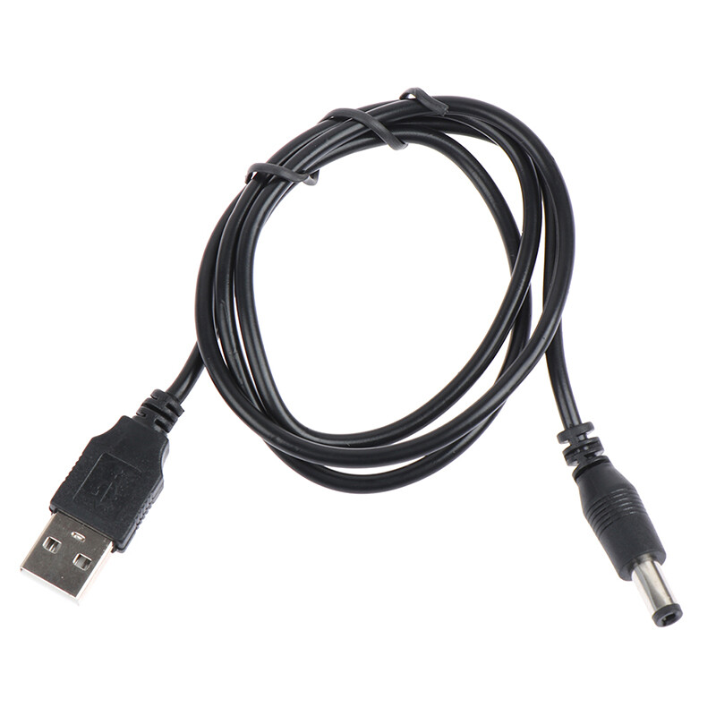 Ministar usb charger power cable to dc 5.5*2.5mm plug jack usb power cable