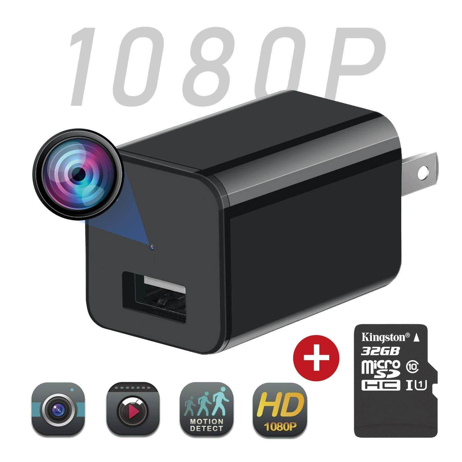 Mini Camera Spy USB Camera HD Hidden Motion Detector Video Recorder Nanny Cam