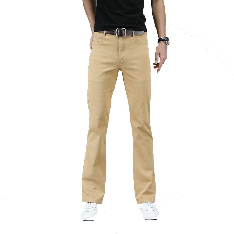 mens flared cargo pants