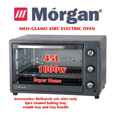 (Klang Valley) Morgan Electric Oven MEO-GLAMO 45RC 45L Convection Electric Oven (Free Additional Baking Tray)