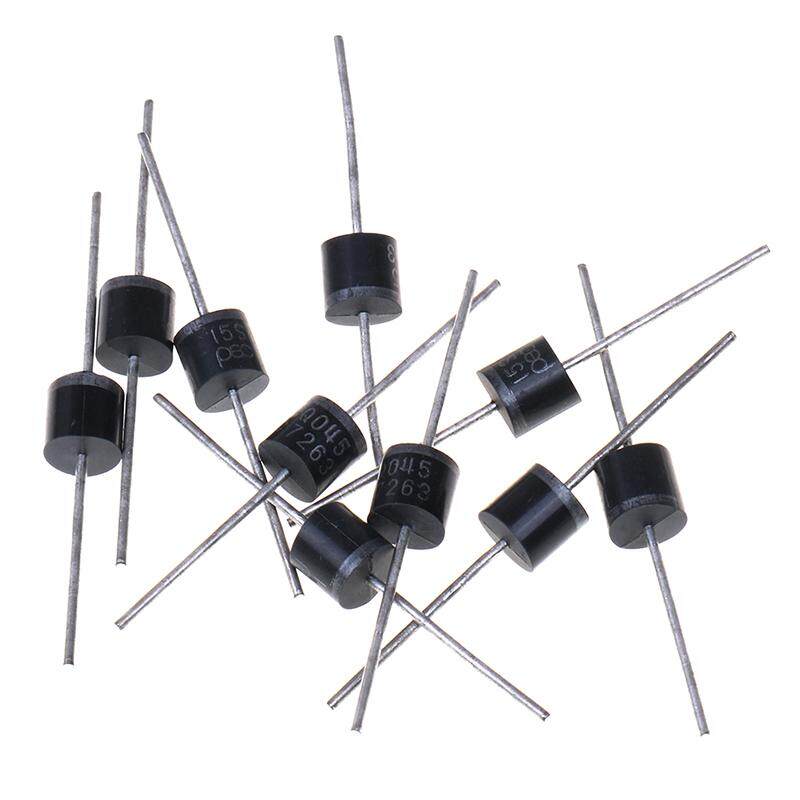 JointFlowers 10Pcs 15a 45v High Efficiency Axial Rectifier Bypass