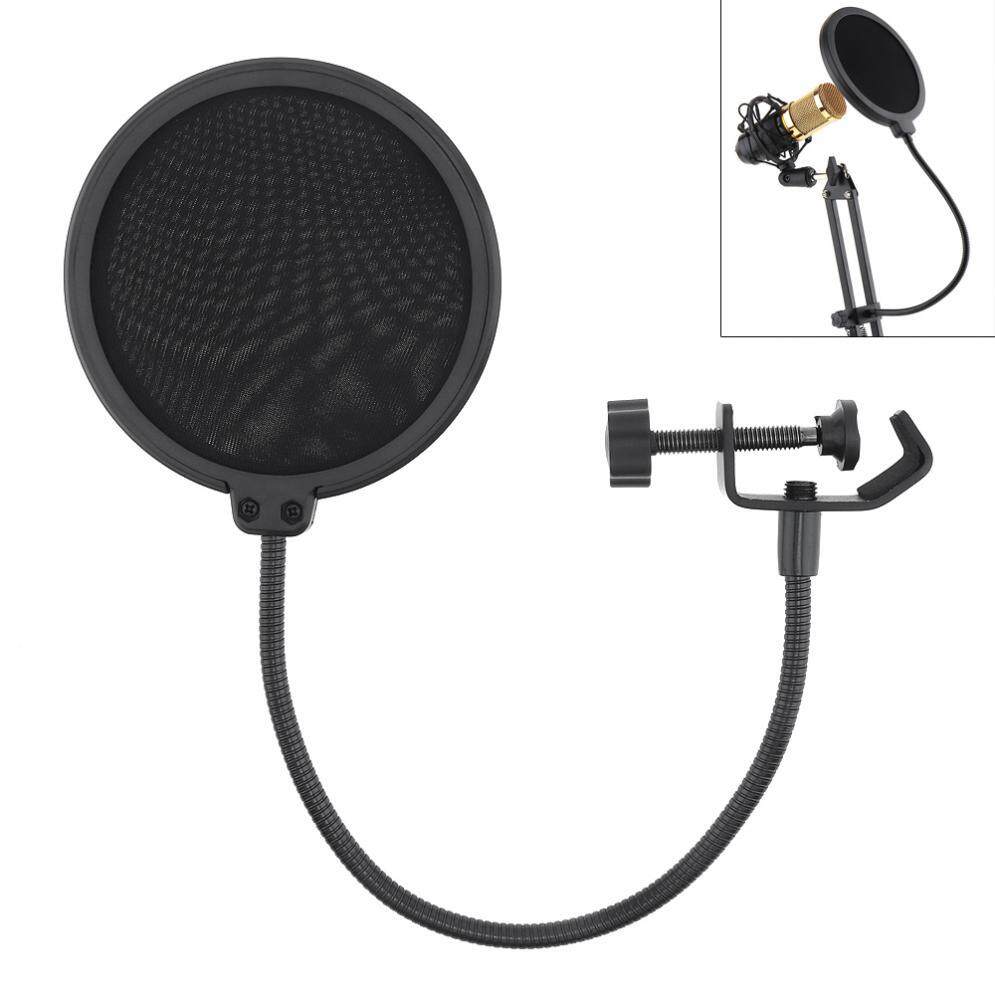 Double Layer Studio Microphone Pop Filter Shield for Speaking Recording  Accessories | Lazada Singapore