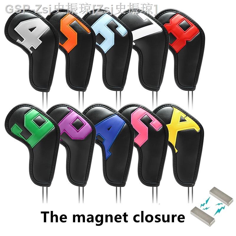 Magnets held golf irons set sand bar set caps cue case wood set push rod set golf
