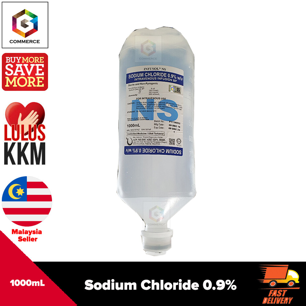 Sodium Chloride 0 9 Normal Saline 1000ml 1bottle Lazada Sodium Chloride 0 9 Normal Saline 1000ml 1bottle Lazada