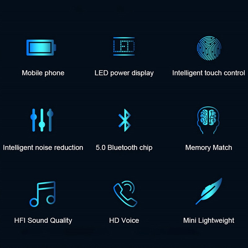 Tai Nghe Bluetooth Không Dây F9 Tai Nghe Thể Thao Tai Nghe Nhét Tai Mini Tai Nghe Âm Trầm Âm Thanh Nổi
