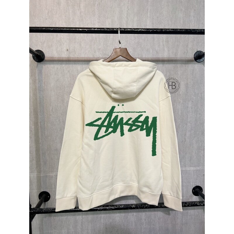 Áo Hoodie Zip Stussy Basic