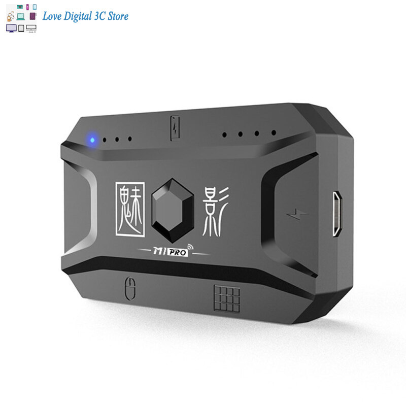 M1pro Bộ Chuyển Đổi Tay Cầm Chơi Game Plug-Paly Bộ Điều Khiển Di Động 5.0 Tương Thích Bluetooth Bộ Chuyển Đổi Chuột Bàn Phím Chơi Game