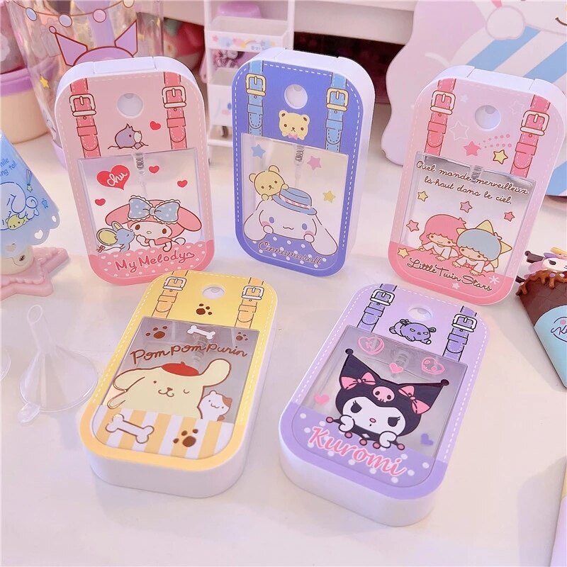 Chai Xịt Rỗng Hoạt Hình Dễ Mang Theo 45Ml Chai Xịt Du Lịch Có Thể Nạp Lại Bằng Nhựa Chai Phun Ẩm