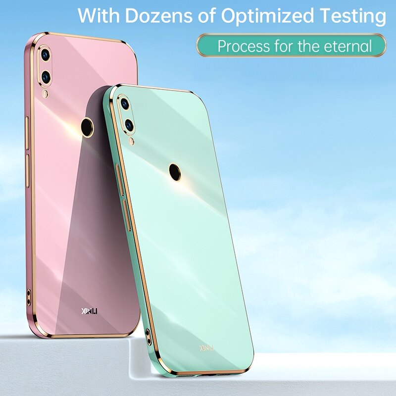 For Huawei Nova 3i Case Shockproof Soft Silicone Electroplating Back Cover Case Huawei Nova 3i Nova3i Phone Casing