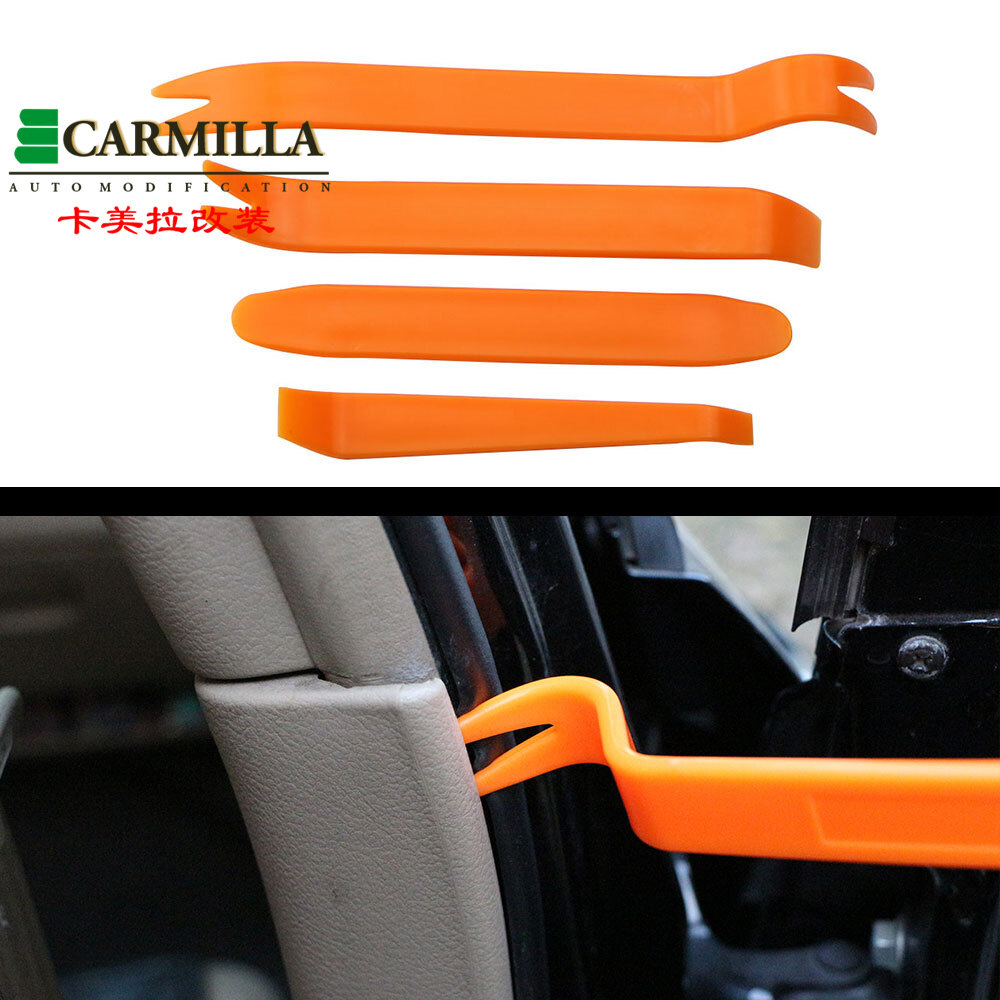 Car Door Panel Removal Tools Audio Trim Removal Kit Auto Nail Puller Door Clip Dash Pry Tool 4pcs