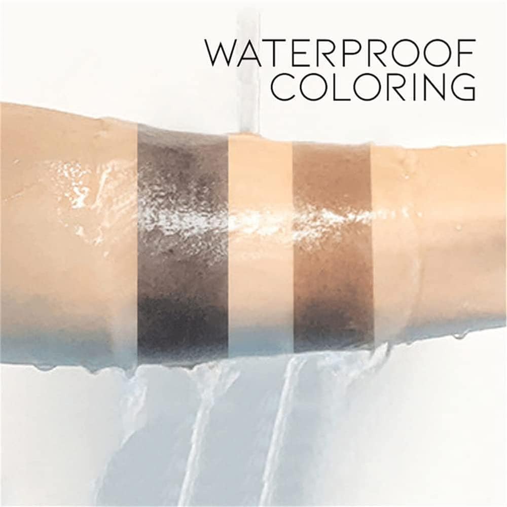 2 cái chân tóc bột dính tóc Phấn má gốc Touch Up bột không thấm nước tóc Shading Sponge bút tóc Filler bột cho bìa màu xám tóc gốc tóc Touch-Up tóc mỏng