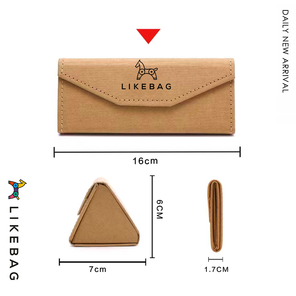 LIKEBAG Kraft Paper Glasses Storage Box