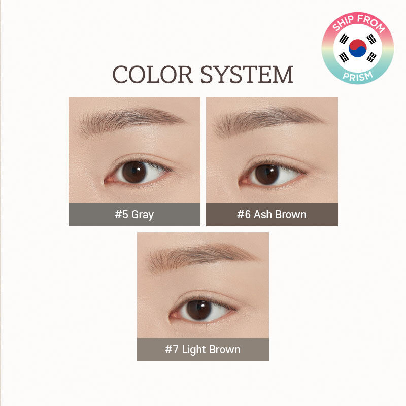 Etude House Vẽ Lông Mày 7 Màu Mới Từ PRISM