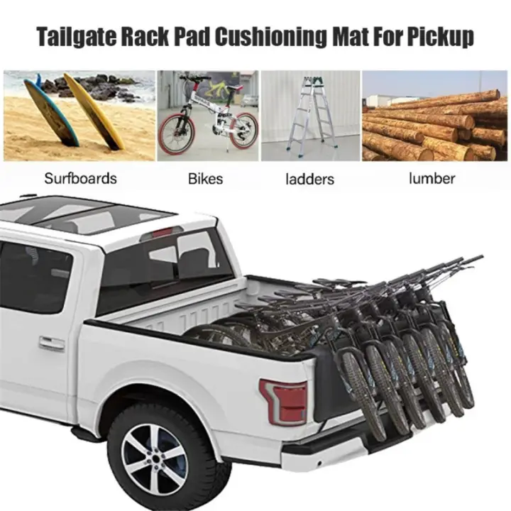 tailgate bike rack pad