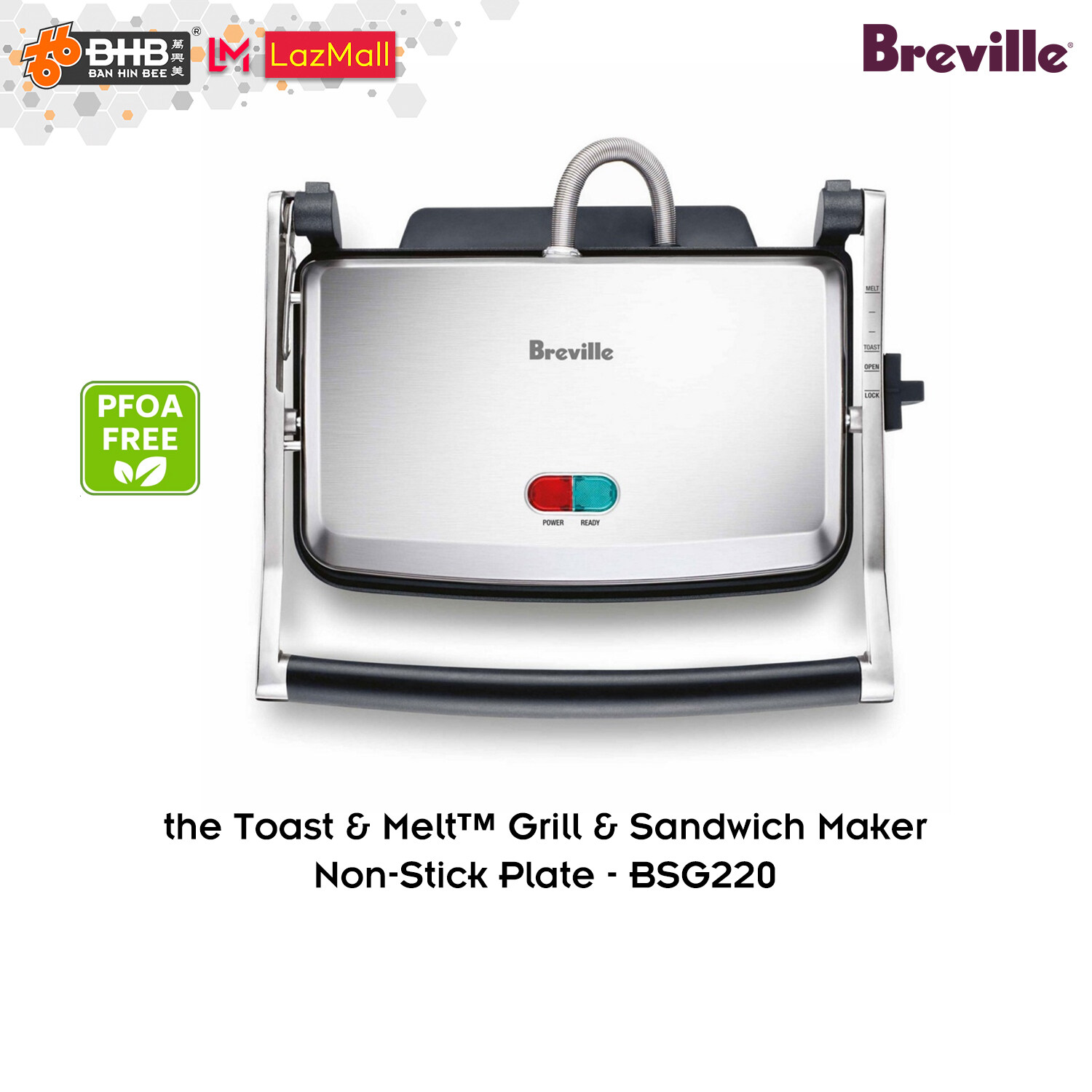 Brevillee the Toast Melt Grill Sandwich Maker Non stick Plate BSG220 LSG545 Lazada