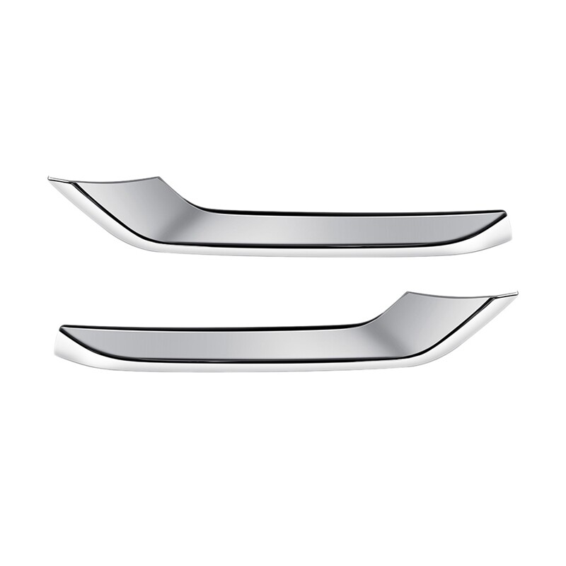 Car chrome front bumper lower grille trim strips fog light cover trim for honda hrv hr-v vezel 2021 2022