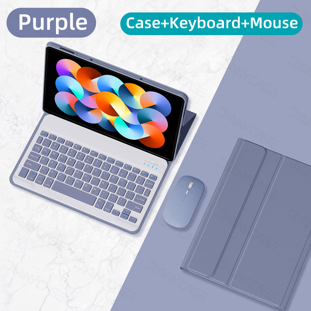 Keyboard Case For 2023 Redmi Pad SE 11inch Tablet Cover With Bluetooth Compatible Keyboard