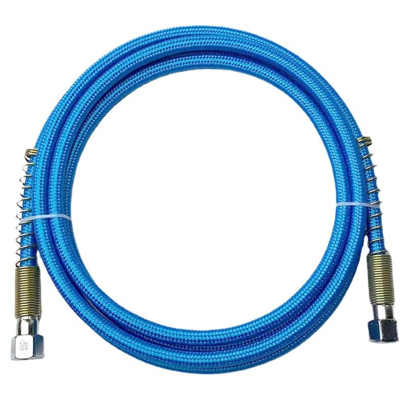 Blue 2 meter 8 high pressure pipe full steam iron high temperature resistant Teflon boiler electric iron steel braided air intake hard pipe