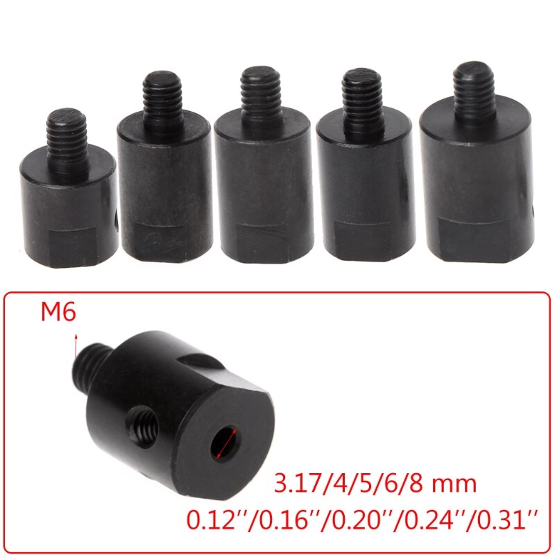Ống Bọc Khớp Nối Trục Động Cơ Trục 3.17/4/5/6/8Mm Lưỡi Cưa Bộ Chuyển Đổi Khớp Nối