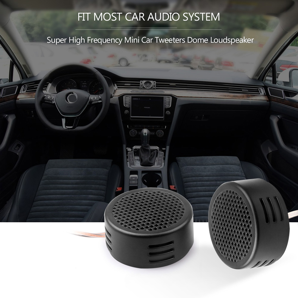 2PCs 500W Super Power Tweeter Loudspeaker Dome Speaker for Audio Car