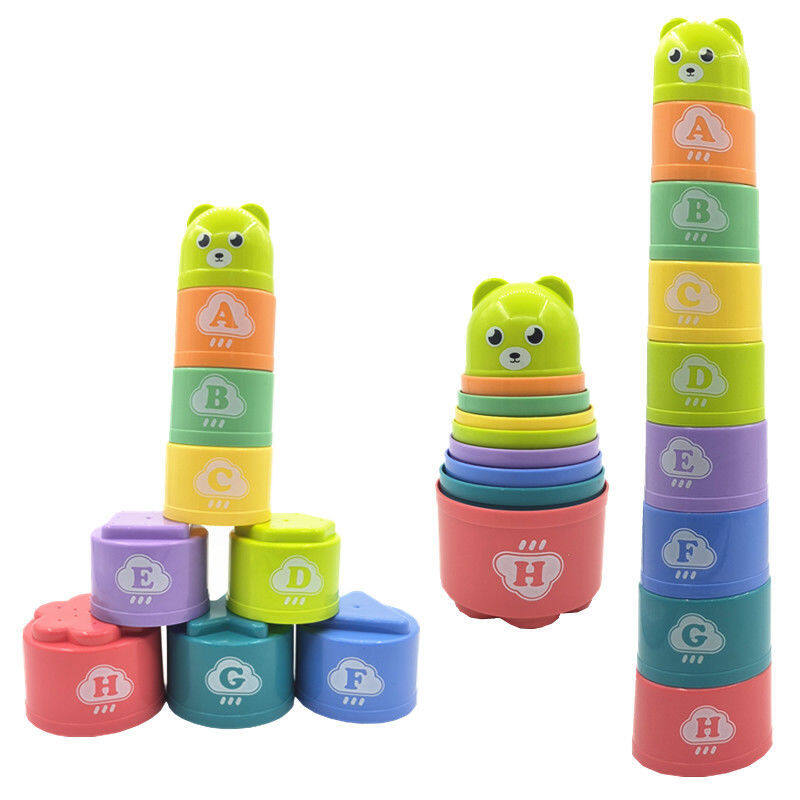 IP Early education toys, stacking cups, Jenga, educational toys for infants and young children