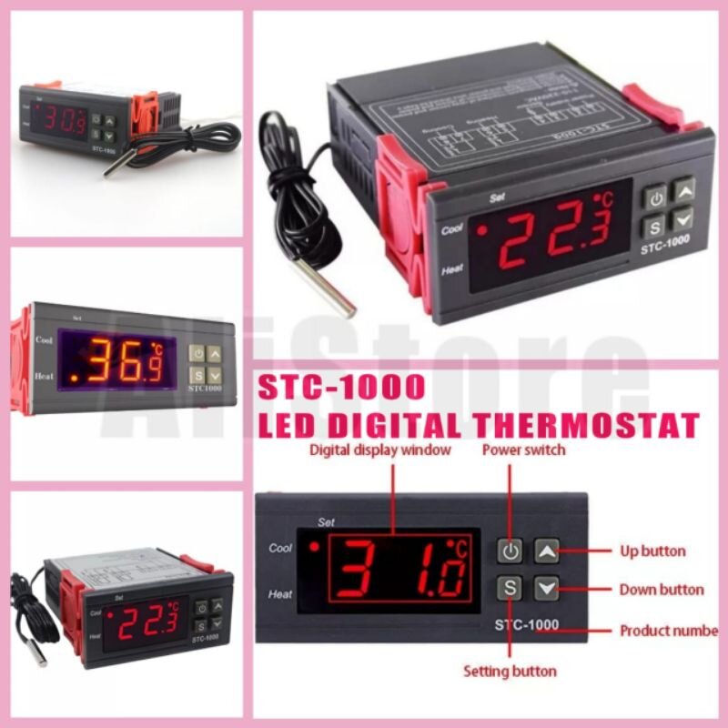 ALi STC1000 LED Digital Thermostat Incubator Temperature Controller